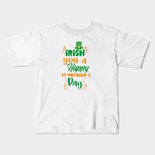 Happy St. Patrick's Day Kids T-Shirt